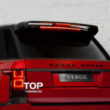 Спойлер крышки багажника VERGE на Land Rover Range Rover Vogue 4