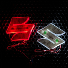 Светодиодная вставка под эмблему Suzuki (85 x 85 mm)