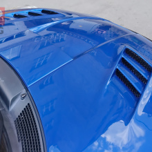Капот с жабрами Top-tuning на Toyota Celica T23.