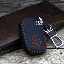 Кожаный чехол для смарт ключа 2 кнопки на Lexus