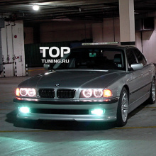 Юбка переднего бампера HMN на BMW 7 E38 (дорест)