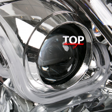 7905 Светодиодная оптика U-Bar Chrome на Toyota Land Cruiser Prado 150