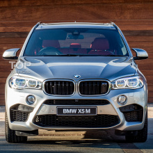 Передний бампер X5M на BMW X5 F15