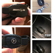 7949 Карбоновый чехол для смарт ключа AMG на Mercedes