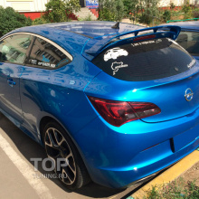 Спойлер на крышку багажника OPC на Opel Astra J