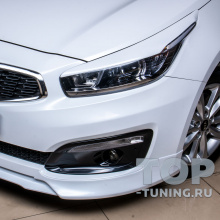 Реснички X-Force на Kia Ceed 2 (2012-2018)