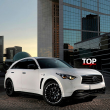 Аэродинамический обвес VETTEL EDITION на Infiniti QX70 (FX35, 37, 50)