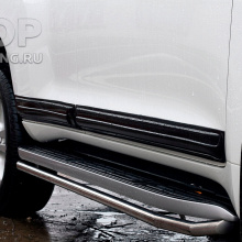 Молдинги на двери на Toyota Land Cruiser Prado 150