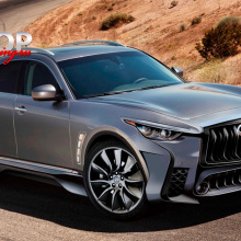 Аэродинамический обвес Vortex на Infiniti QX70 (FX35, 37, 50)