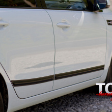 Верхние молдинги на двери Bastion на Kia Rio 3