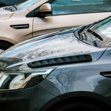 Жабры в капот Stinger GT на Kia Rio 3