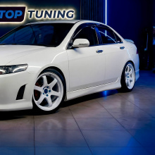 Накладки MGS Fiber на пороги Honda Accord 7