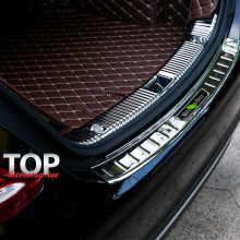 8547 Зеркальные протекторы заднего бампера EPIC на Mercedes E-Class W213