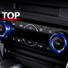 8555 Декоративные кольца регуляторов управления Epic на Mazda CX-5 2 поколение ОКАНТОВКИ НА РЕГУЛЯТОРЫ УПРАВЛЕНИЯ ТЮНИНГ МАЗДА СХ-5 (2 ПОКОЛЕНИЕ, MAZDA CX-5 NEW 2017+)