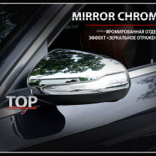 8556 Облицовки боковых зеркал ХРОМ, СЕРЕБРО, ПОД КАРБОН на Mercedes E-Class W213