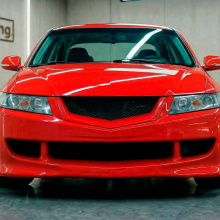 Передний бампер MGS на Honda Accord 7