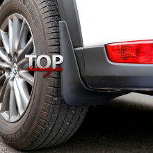 Эластичные брызговики 4 шт на Mazda CX-5 2 поколение