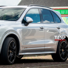 Комплект порогов GTS на Porsche Cayenne 958