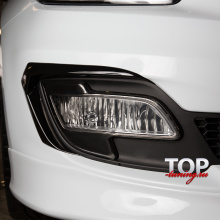 Реснички на ПТФ Evolution на Kia Ceed Pro