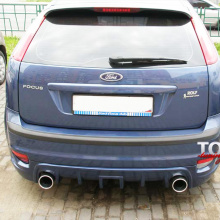 Разводка под двойной выхлоп на Ford Focus 2