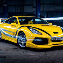 Элерон на передний бампер Gallardo для Toyota Celica T23