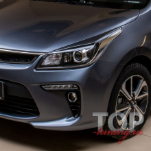 Реснички Advance на Kia Rio 4 (узкие)