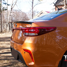 Лип спойлер Bastion на KIA Rio 4