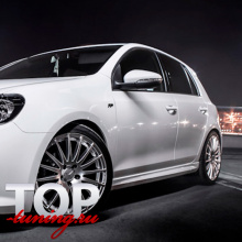 Пороги R-Line на VW Golf 6