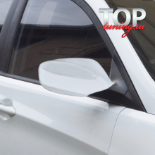 Накладки на зеркала на Hyundai Solaris