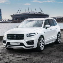 Аэродинамический обвес Moose Carbon Edition на Volvo XC90 II