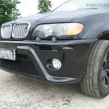 Обвес - тюнинг HRT с расширением кузова для BMW X5 E53.
