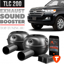 Активный звук выхлопной системы THOR на Toyota Land Cruiser 200