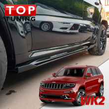 Накладки под пороги SRT на Jeep Grand Cherokee WK2