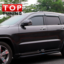 Дефлекторы окон Chrome Line на Jeep Grand Cherokee WK2