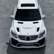 Капот с жабрами - обвес PRIME 63 на Mercedes GLE W166