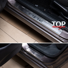 Накладки Guardian на пороги для Honda Civic 9 4D