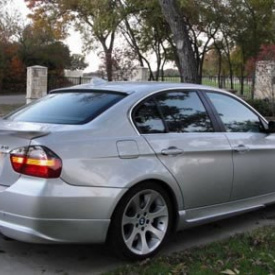 Козырек Schnitzer Style на BMW 3 E90