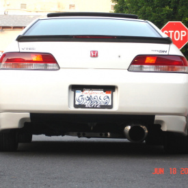 Накладки заднего бампера  - Обвес Mugen на Honda Prelude 5