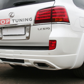Накладка на задний бампер LX Mode на Lexus LX570 UJR 200