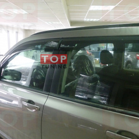 Дефлектор окон на Nissan X-Trail T31