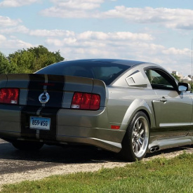 Накладки на задние окна Eleanor на Ford Mustang 5