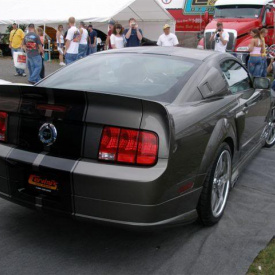 Задняя юбка - Обвес Eleanor   на Ford Mustang 5