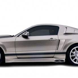 Накладки на пороги – Обвес Eleanor – Тюнинг Ford Mustang 5