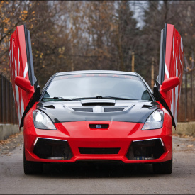 Передний бампер - Обвес Gallardo на Toyota Celica T23