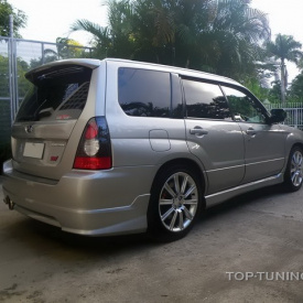 Задний бампер - Обвес Syms на Subaru Forester SG