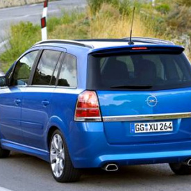 Спойлер на крышу  OPC Line на Opel Zafira B