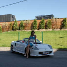 Передняя юбка TRD на Toyota MR-S new