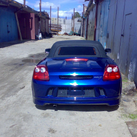 Задняя юбка TRD на Toyota MR-S new