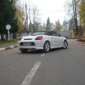 Задняя юбка TRD на Toyota MR-S new