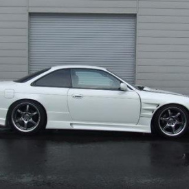 Передние крылья D-Max на Nissan Silvia S14